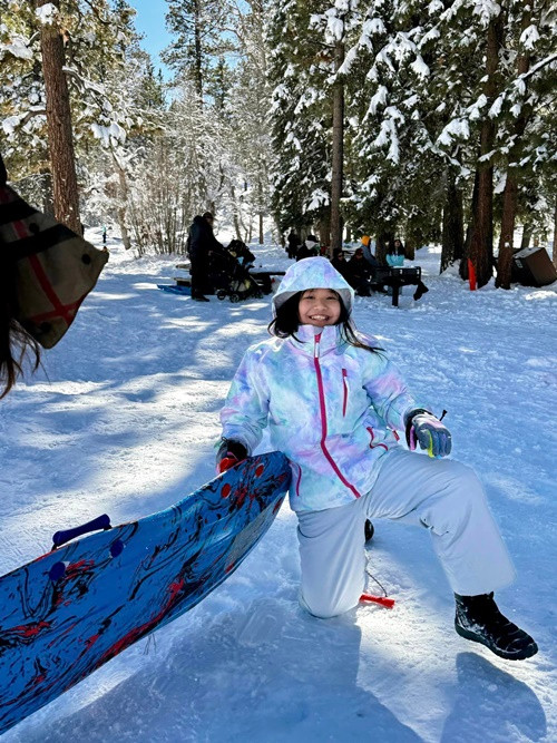 Con gái lớn của Jennifer Phạm - Đức Hải năm nay 11 tuổi.