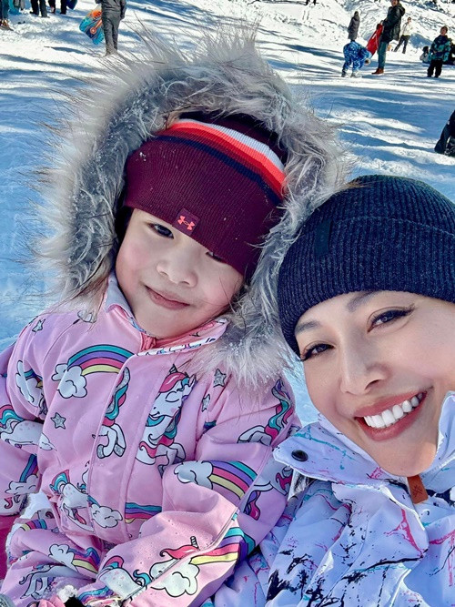 Con gái út của Jennifer Phạm năm nay 4 tuổi.