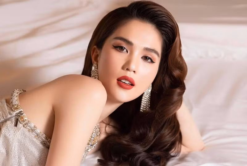Trước khi bị bắt, Ngọc Trinh gắn liền với hình ảnh lộng lẫy. Ảnh: Vietnamnet.