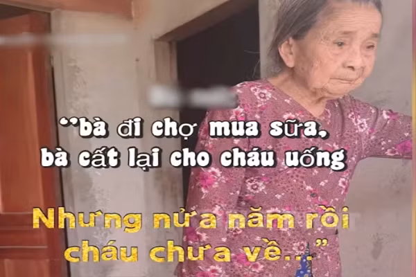 Bà cho hộp sữa hết hạn, còn nói câu khiến cháu trai lặng người Ba cho hop sua het han, con noi cau khien chau trai lang nguoi