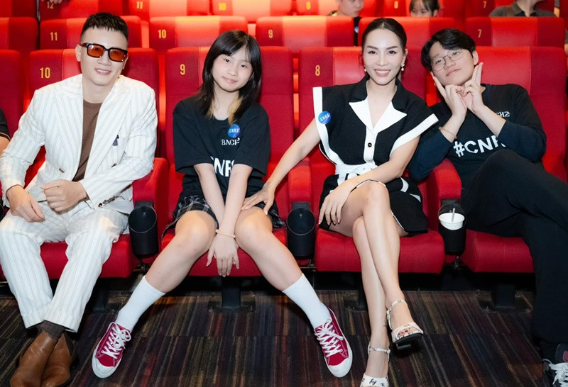 Sao nhí Bố ơi, mình đi đâu thế chia sẻ với bố rằng: “Trong con là 10 phần háo hức, 7 phần lo lắng, hồi hộp”. Ảnh: FBNV.