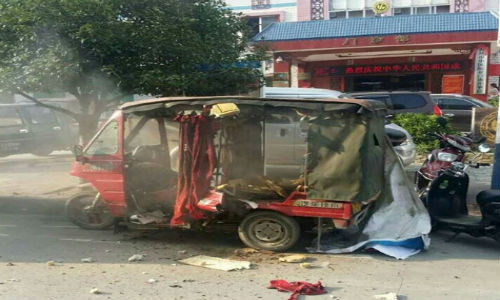 Bat giu nghi pham vu no bom hang loat o Trung Quoc