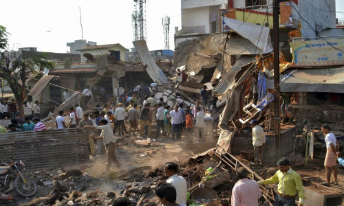 250 nguoi thuong vong moi nhat vu no binh ga tai An Do