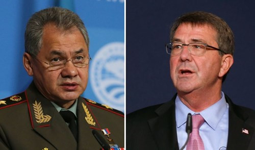 Ngày 18/9, lần đầu tiên sau nhiều năm, Nga-Mỹ điện đàm cấp bộ trưởng quốc phòng để thảo luận về chấm dứt xung đột ở Syria.