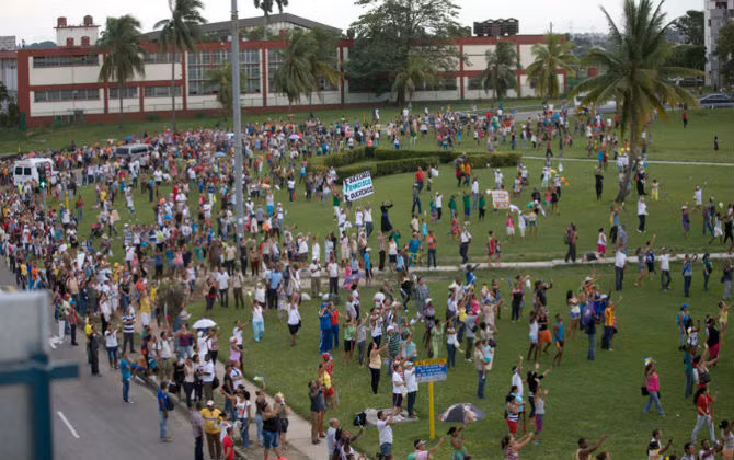 Dự kiến Giáo hoàng Francis sẽ ở thăm Cuba trong ba ngày trước khi lên đường sang Mỹ vào ngày 22/9.