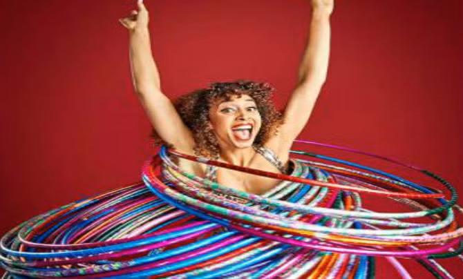 Marawa Ibrahim là người lắc được nhiều vòng nhất.