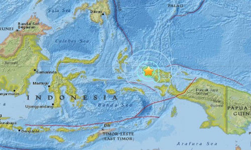 Dong dat o Indonesia: 200 ngoi nha bi pha huy