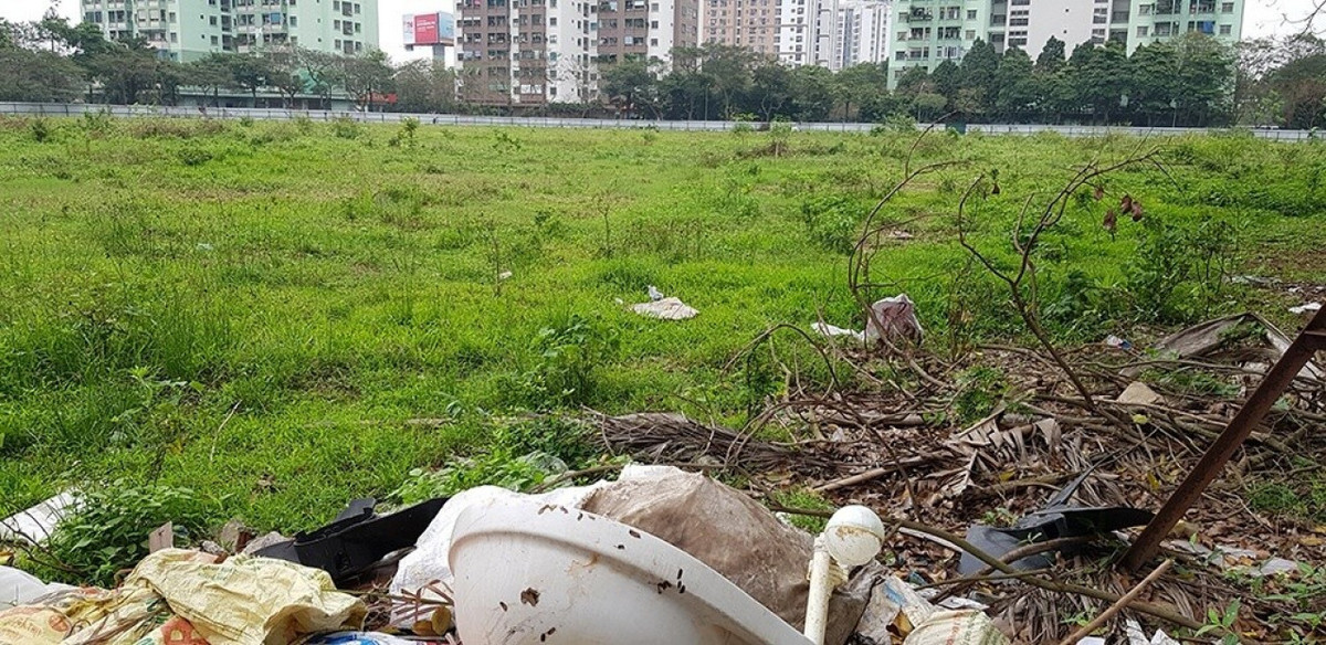 Xót xa loạt lô đất "hoang tàn" của Tổng công ty HUD - Hình 2 Xot xa loat lo dat