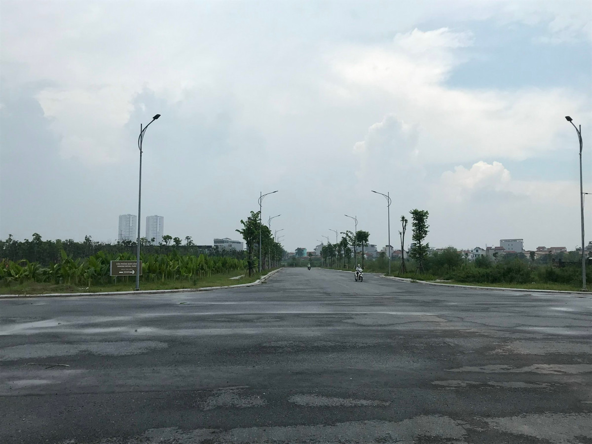 Năm 2008, dự án này chính thức trình làng và được kỳ vọng trở thành khu đô thị hoành tráng phía Tây Hà Nội. Nhưng sau 16 năm tại dự án Hinode Royal Park vẫn chậm triển khai, đa phần diện tích đất chưa được triển khai, cỏ mọc rậm rạp, lãng phí.