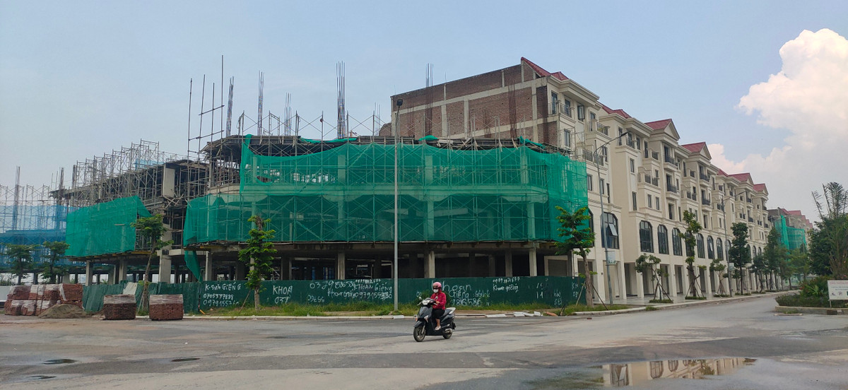 Hiện trên nhiều trang thông tin đăng tải giá bán biệt thự liền kề trung bình khoảng 7-8 tỷ đồng/căn; shophouse được giao với giá từ 60 - 100 triệu đồng/m2.