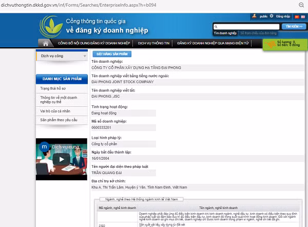 Du an cum cong nghiep lang nghe Xuan Thu cham thuc hien: Biet gi ve CDT Dai Phong?