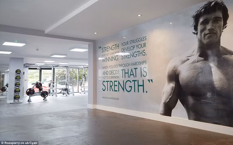 Phòng tập thể hình.