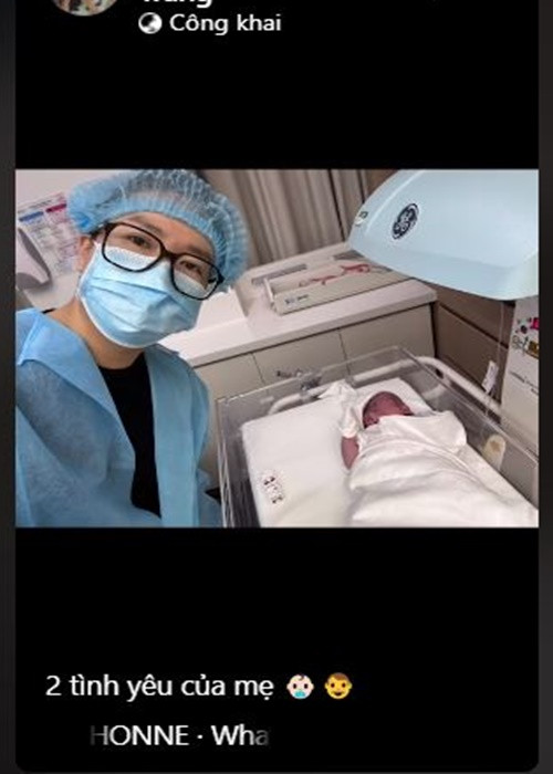 Lê Hiếu và vợ đặt tên thân mật cho con trai là Neil.