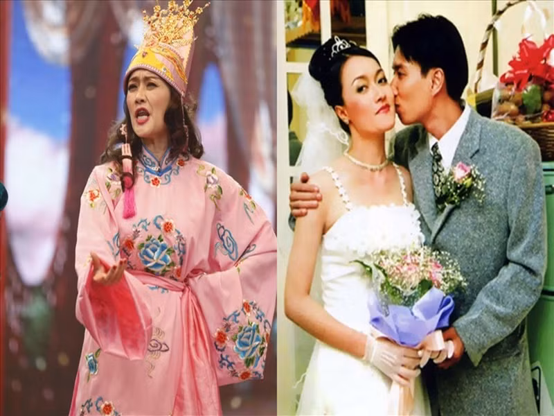 Cởi mở về sự nghiệp, nghệ sĩ Vân Dung lại giấu nhẹm cuộc hôn nhân của mình suốt bao nhiêu năm qua. Khản giá chỉ biết mặt chồng Vân Dung qua một vài bức hình. Ảnh: Lao động