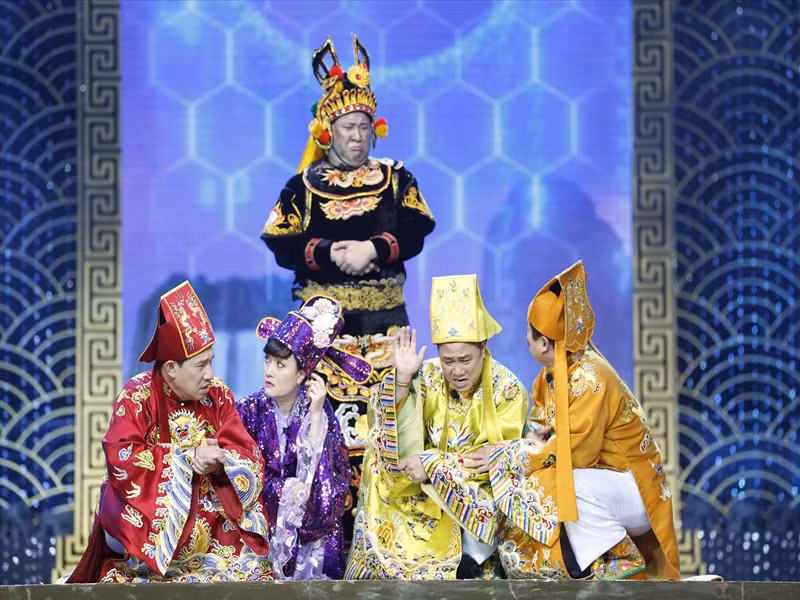 Năm nay, chương trình có nhiều nghệ sĩ đóng vai Thiên Lôi.