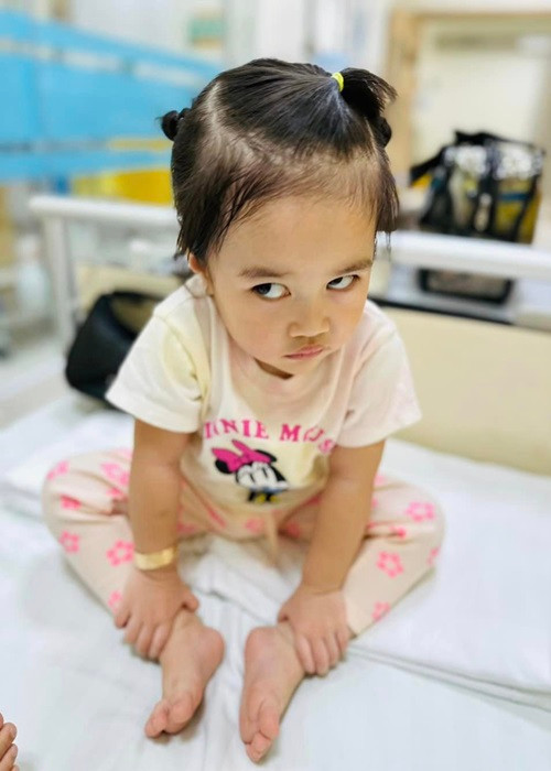 Bé Bảo Ngọc - con gái thứ hai của Lê Dương Bảo Lâm chào đời vào năm 2020.