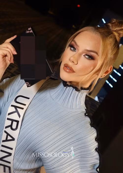 Viktoria Apanasenko - đại diện Ukraine. Ảnh: Missosology