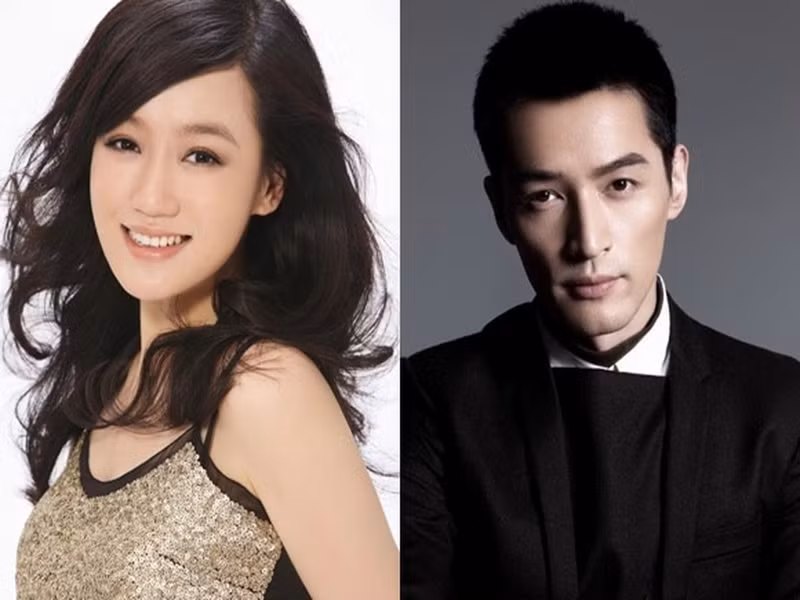 Trước khi lập gia đình, Hồ Ca hẹn hò diễn viên Tiết Giai Ngưng. Cặp đôi gặp nhau năm 2004 trên phim trường “Như Ý Cát Tường”. Năm 2006, Hồ Ca mới thổ lộ tình cảm dành cho đàn chị: “Anh vẫn chưa thể từ bỏ được em. Tuổi tác không thành vấn đề, quan trọng là chúng mình đều có tình cảm với nhau". Ảnh: Người lao động