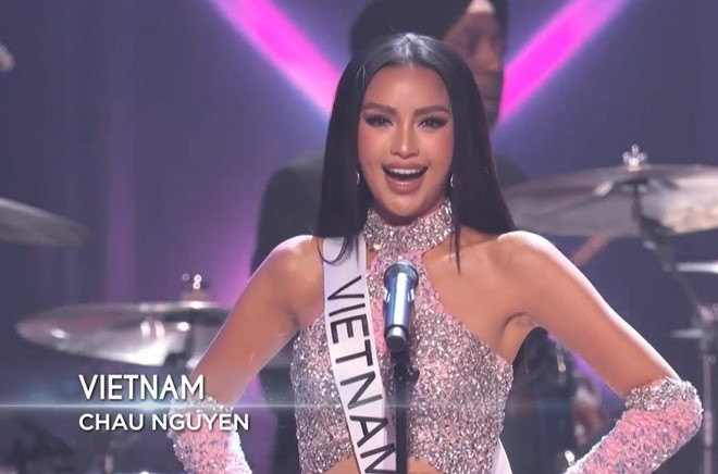 Nguoi dep My dang quang Miss Universe 2022, Ngoc Chau truot Top 16-Hinh-16