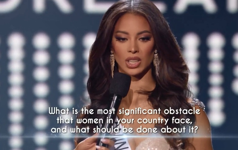 Nguoi dep My dang quang Miss Universe 2022, Ngoc Chau truot Top 16-Hinh-12