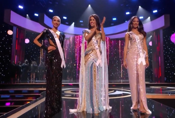 Nguoi dep My dang quang Miss Universe 2022, Ngoc Chau truot Top 16-Hinh-5