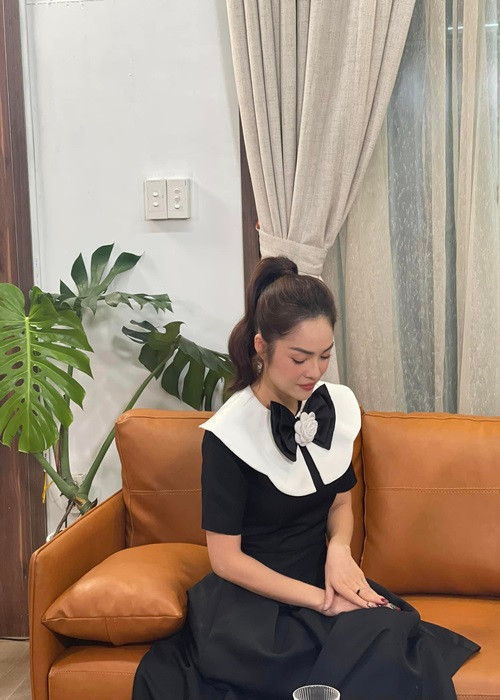 Ồn ào Dương Cẩm Lynh nợ nần khiến công việc của cô bị ảnh hưởng. Nữ diễn viên bị đoàn phim "Giai nhân" hủy vai nữ chính. Tuy nhiên, cô được đoàn phim hỗ trợ một phần cát-sê. Ảnh: FBNV