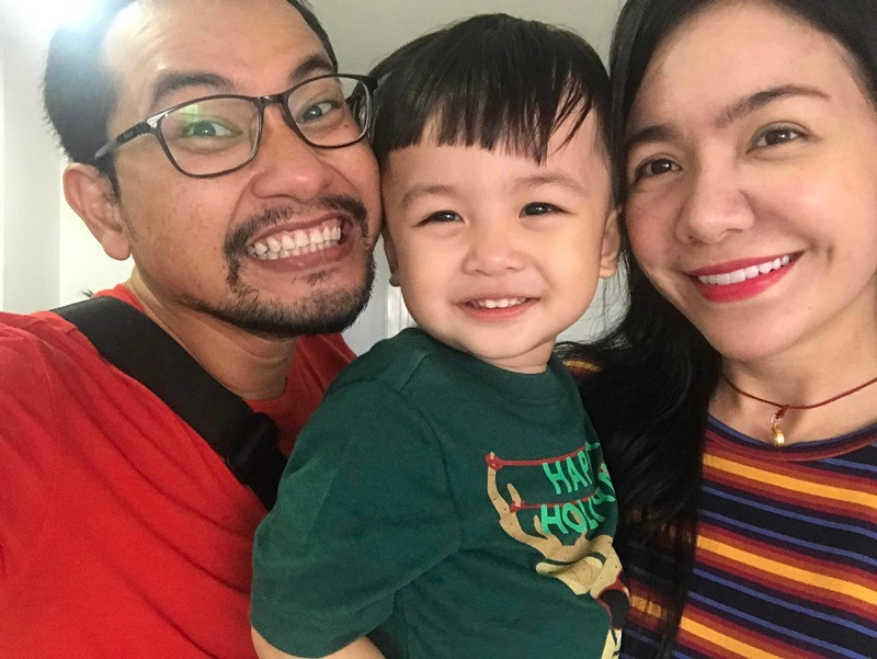 Vợ chồng Huỳnh Đông hiện tại có một cậu con trai chung tên Happy.