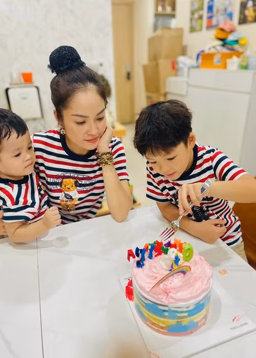 Bé Will là trái ngọt tình yêu của nữ diễn viên và chồng cũ - nhà sản xuất phim Phạm Việt Anh Khoa.