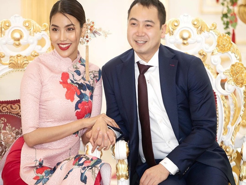 Lan Khuê được chồng đại gia yêu chiều.