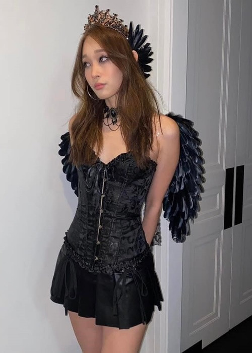 Moon Seo Yoon gợi cảm ở tuổi 21. Ảnh: Lao động