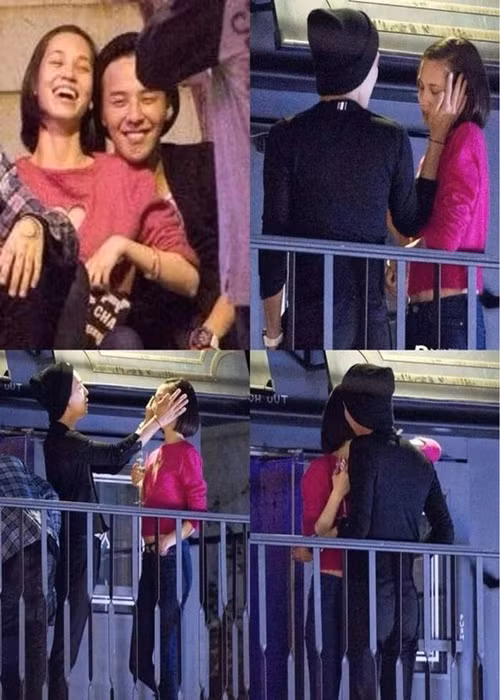 G-Dragon từng bị nghi hẹn hò người mẫu Nhật Bản Kiko Mizuhara. Trong một cuộc phỏng vấn tại Nhật Bản, khi được hỏi về hình mẫu bạn gái lý tưởng, G-Dragon không trực tiếp nói nhưng đã chỉ vào ảnh của Kiko trên tạp chí. Anh còn đăng tải đoạn video và gọi là nữ người mẫu là Kiko thân yêu. Ảnh: Zing