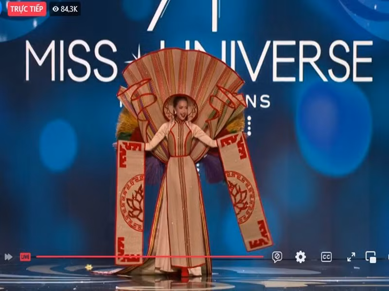 Ngọc Châu không gặp bất kỳ sự cố nào ở phần thi này.