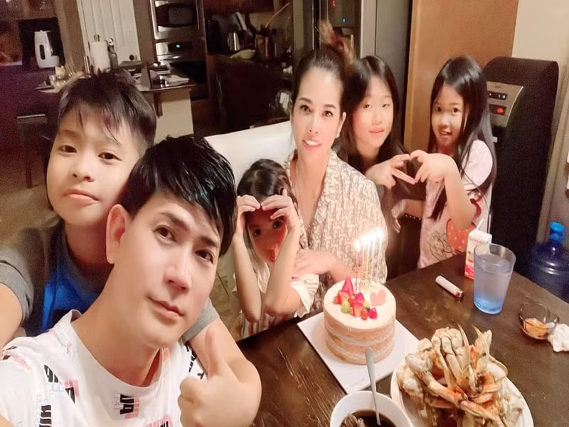 Quách Thành Danh sống ở Mỹ cùng vợ con từ năm 2019.