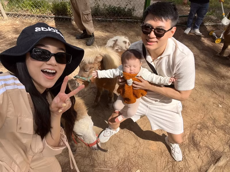 Tổ ấm của Salim ngày càng hạnh phúc.