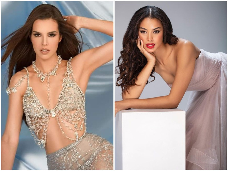 Gương mặt của Amanda và Andreina cũng đầy thu hút.