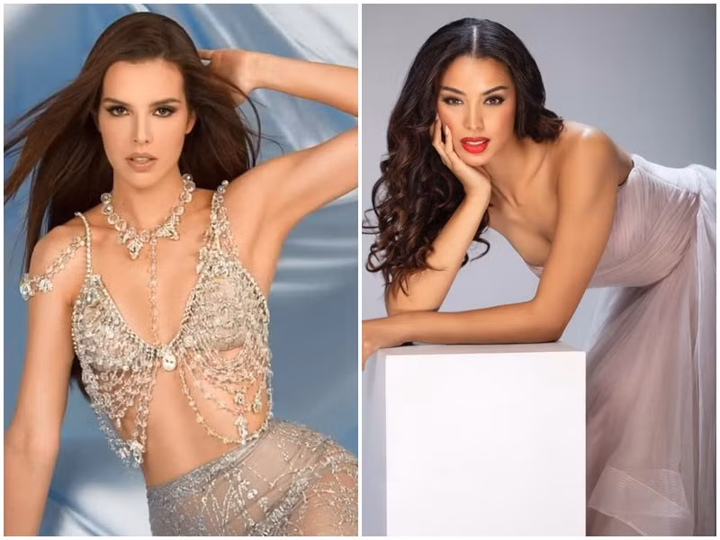 Gương mặt của Amanda và Andreina cũng đầy thu hút.