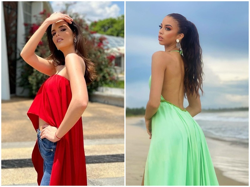 Nhan sắc đời thường của hai nàng hậu không thua kém nhau.