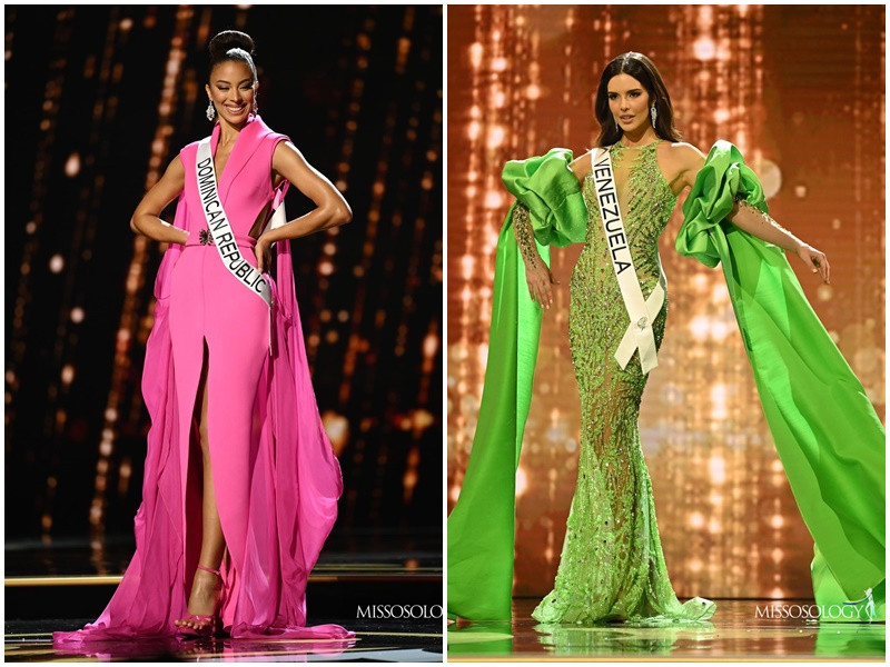 Đại diện Venezuela là Amanda Dudamel trong khi Andreina Martinez là đại diện Cộng hòa Dominica.