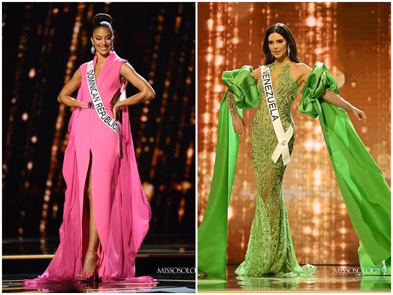 Đại diện Venezuela là Amanda Dudamel trong khi Andreina Martinez là đại diện Cộng hòa Dominica.