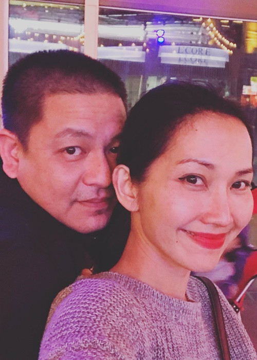 Vài năm trở lại đây, Kim Hiền khá hạn chế đăng tải hình ảnh ông xã trên trang cá nhân.