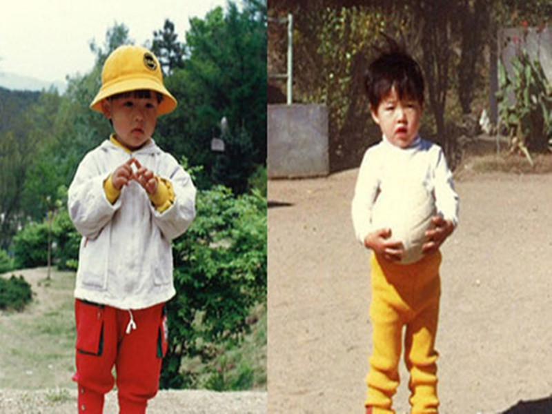 Ngày bé, nam diễn viên rất nghịch ngợm. "Tôi làm vỡ bể cá 3 lần trong một năm khi học mẫu giáo”, Song Joong Ki kể lại. Ảnh: Khám phá