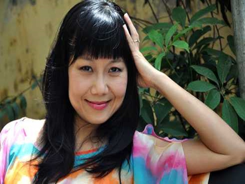 Trước Táo Quân, Thu Hương được khán giả biết đến qua các tiểu phẩm hài trong Gặp nhau cuối tuần, Gala cười. Cô có lối diễn hài tưng tửng với những vai đỏng đảnh điệu đà. Ảnh: Vietnamnet