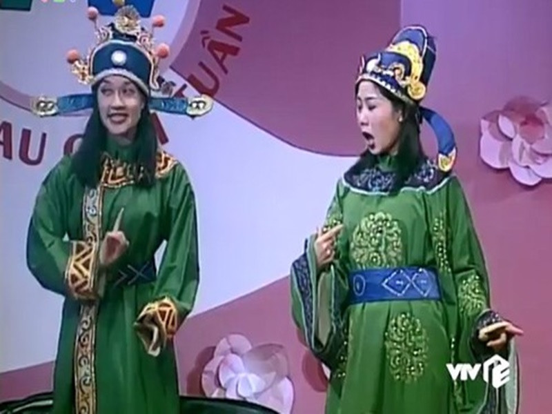 Trong các mùa Táo Quân từ 2004 đến nay, Hương “tươi” không góp mặt. Theo nữ nghệ sĩ, sau sinh con, cô không tập được đêm nên Táo Quân giai đoạn về sau cô không tham gia được. Ảnh: Vietnamnet