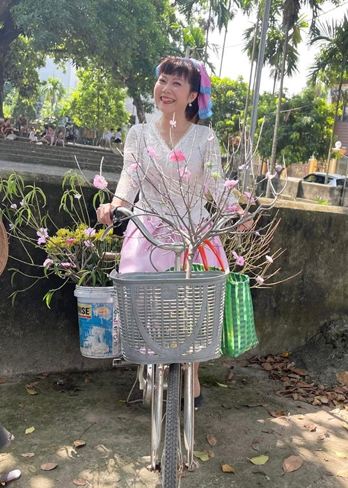 Mỗi dịp Tết, nữ nghệ sĩ đều có dự án phim. Ảnh: FBNV