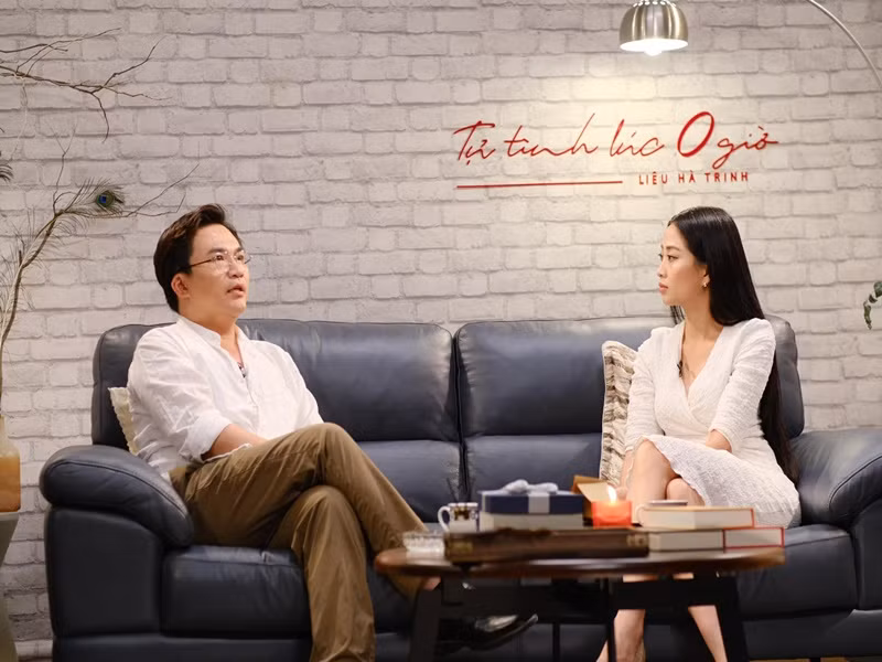 Liêu Hà Trinh từng bị khán giả chê tốc độ nói nhanh khi làm MC. Ảnh: FBNV