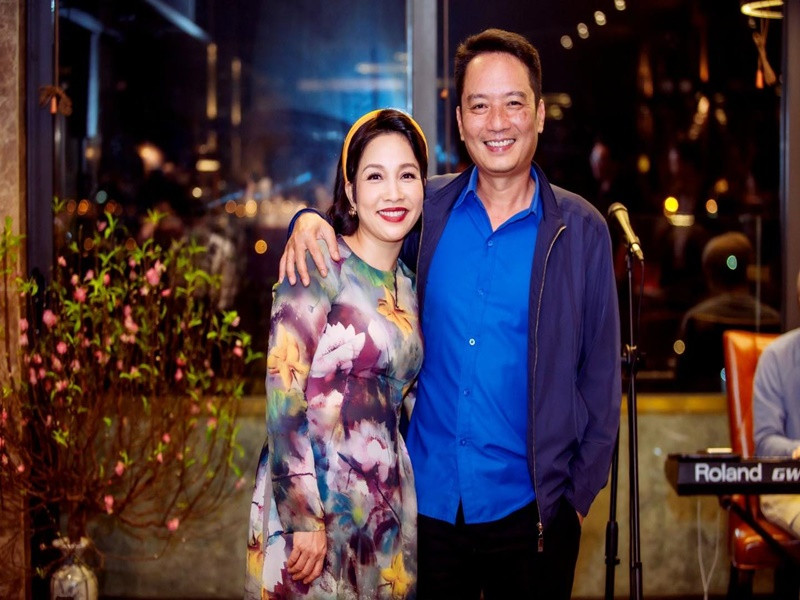 Ông xã Mỹ Linh chia sẻ, vợ chồng đều rất cố gắng để làm một người vợ tốt, một người chồng tốt.