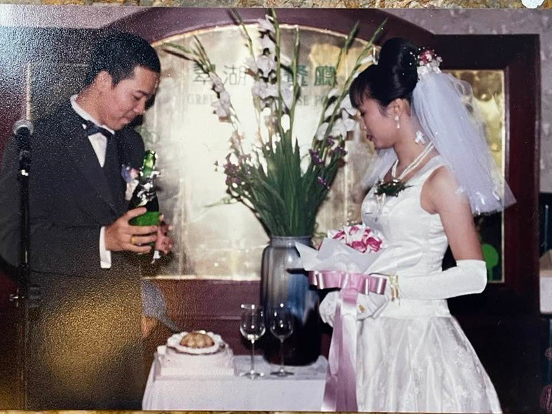 Đám cưới của Đức Hùng được tổ chức khá hoành tráng.