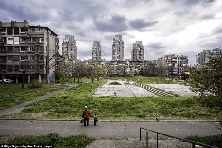 Khu dân cư tại Belgrade, Serbia.