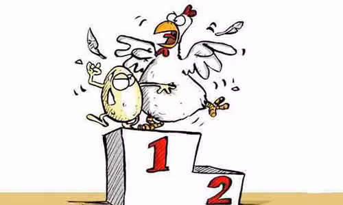 Ga co truoc hay qua trung co truoc?