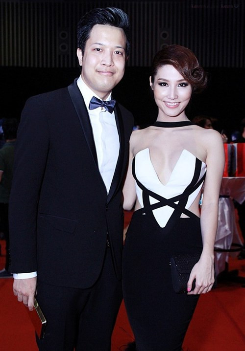 Phan Đức cũng thường xuyên đưa Diễm My đi dự sự kiện.